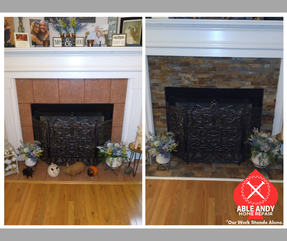 fireplace work